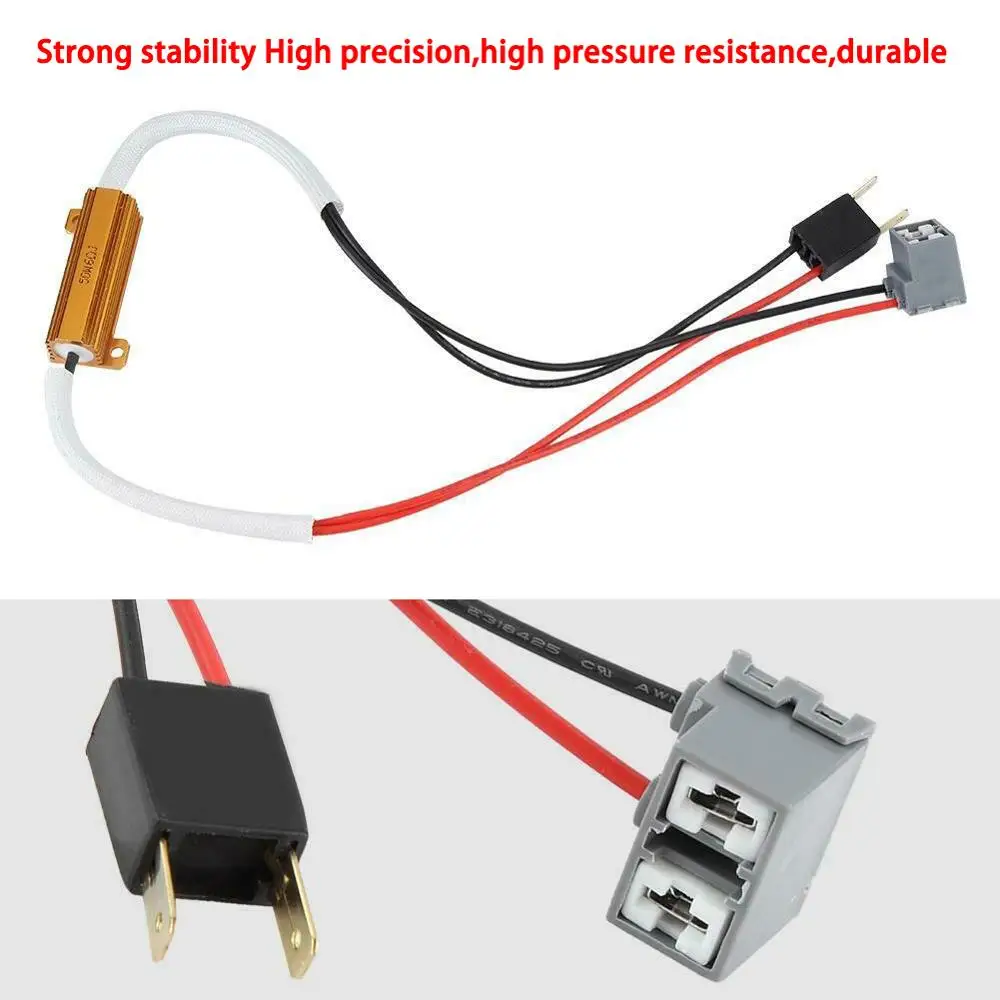 2 PCS H7 50W 12V LED Headlight Canbus Decoders Error Free Anti Flicker Resistor Canceller Free LED Lamp Bulb Turn Signal Lights
2 PCS H7 50W 12V LED Headlight Canbus Decoders Error Free Anti Flicker Resistor Canceller Free LED Lamp Bulb Turn Signal Lights