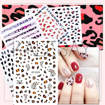 2020 Nail Art Stickers Decoration Back Glue Decals Manicure Design Animal Gold Foil Nail Art Decals Leopard Nail Sticker
2020 Nail Art Stickers Decoration Back Glue Decals Manicure Design Animal Gold Foil Nail Art Decals Leopard Nail Sticker