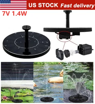 7V Fountain Watering Solar Power kit Solar Pump Pool Submersible Pond Waterfall Floating Solar Panel Water Fountain For Garden
7V Fountain Watering Solar Power kit Solar Pump Pool Submersible Pond Waterfall Floating Solar Panel Water Fountain For Garden