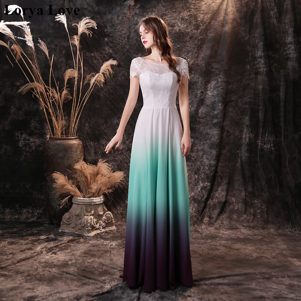 2020 Elegant Prom Dresses Women Long Evening Gowns Blue Abendkleider Scoop Neck Lace Chiffon Formal Party Night Robe De Soiree
2020 Elegant Prom Dresses Women Long Evening Gowns Blue Abendkleider Scoop Neck Lace Chiffon Formal Party Night Robe De Soiree