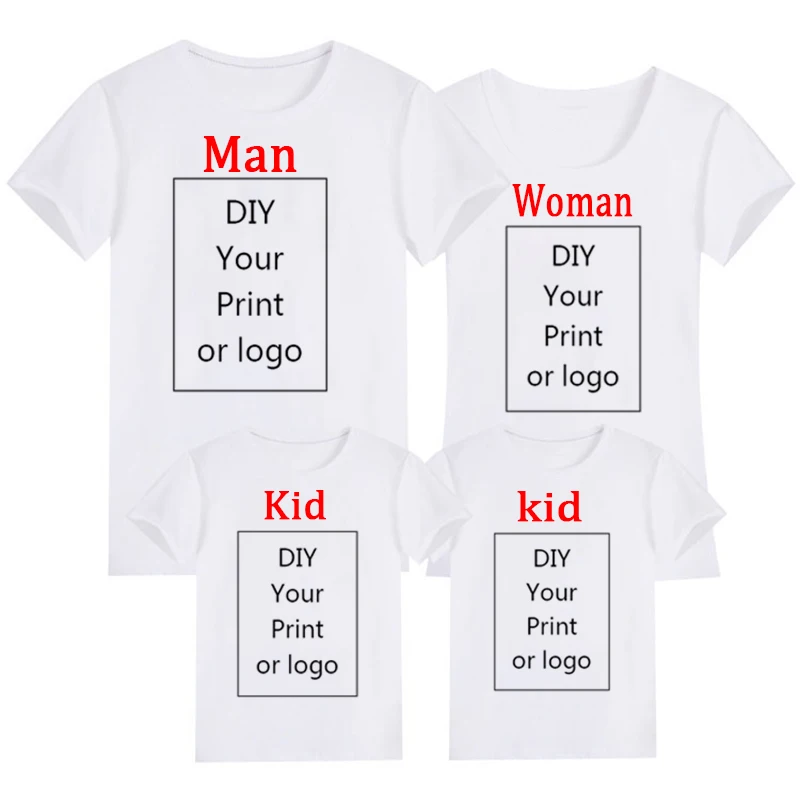 Customized Print T Shirt Men's/Women's/Child's DIY Your Like Photo or Logo White Top Tees Modal T shirt Size S-4XL
Customized Print T Shirt Men's/Women's/Child's DIY Your Like Photo or Logo White Top Tees Modal T shirt Size S-4XL