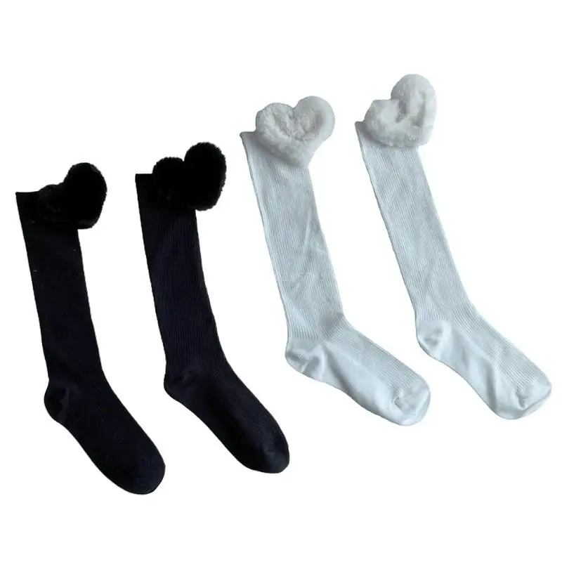 X4YC Women Lolita Ribbed Knit Cotton Knee High Socks College Style Kawaii 3D Stuffed Plush Heart Student Stockings Hosiery
X4YC Women Lolita Ribbed Knit Cotton Knee High Socks College Style Kawaii 3D Stuffed Plush Heart Student Stockings Hosiery