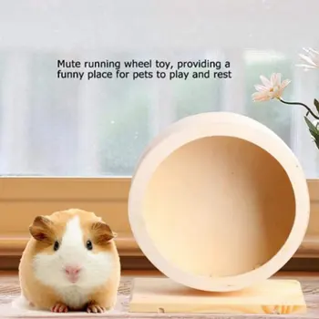 Wooden Balance Bike Solid Wood Mute Bracket Running Wheel Hamster Guinea Pig Toy Runner Pet Exercise Fitness
Wooden Balance Bike Solid Wood Mute Bracket Running Wheel Hamster Guinea Pig Toy Runner Pet Exercise Fitness