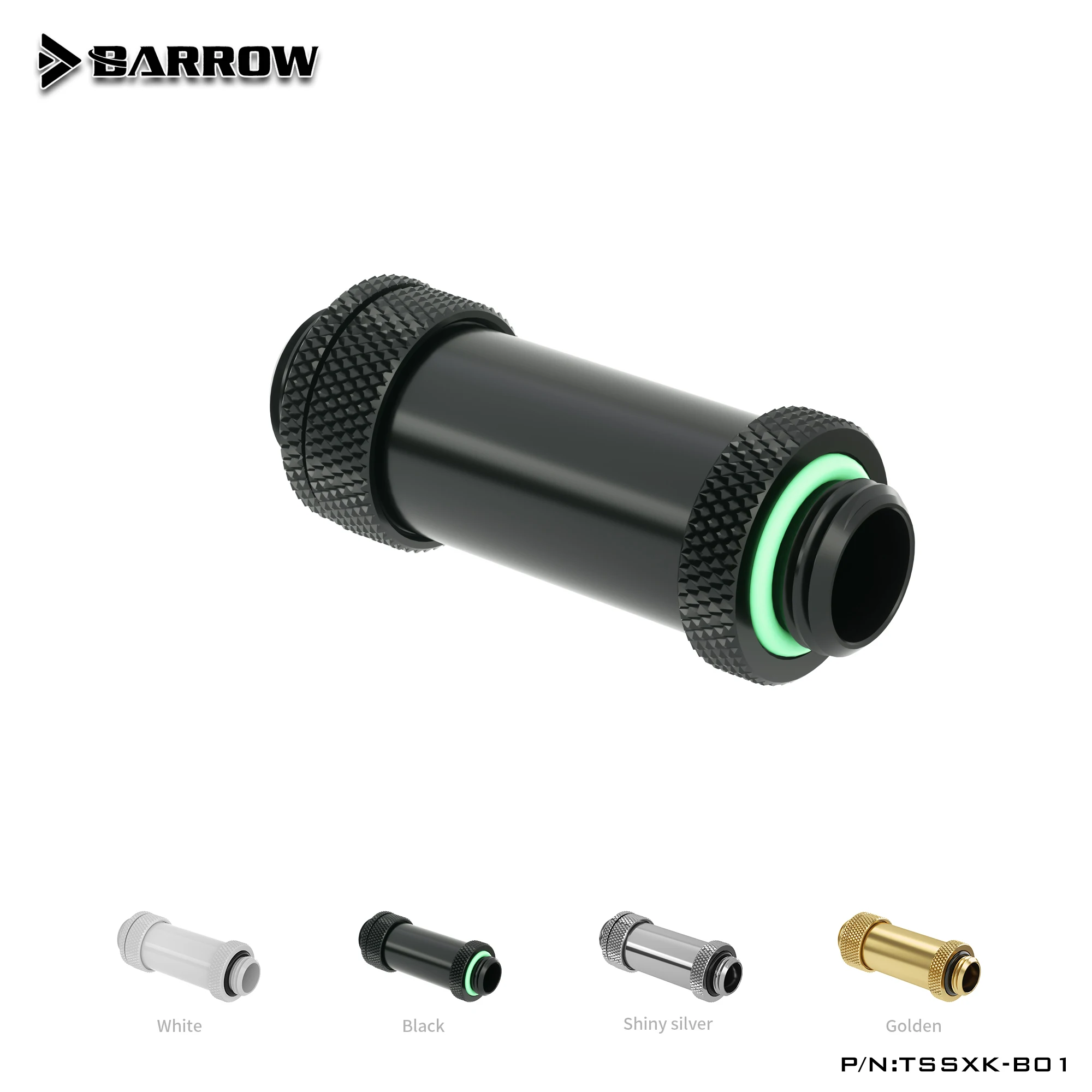 Barrow PC water cooling G1/4" Male to Male Rotary Connectors Extender 41-69MM modding pc TSSXK-B01
Barrow PC water cooling G1/4" Male to Male Rotary Connectors Extender 41-69MM modding pc TSSXK-B01