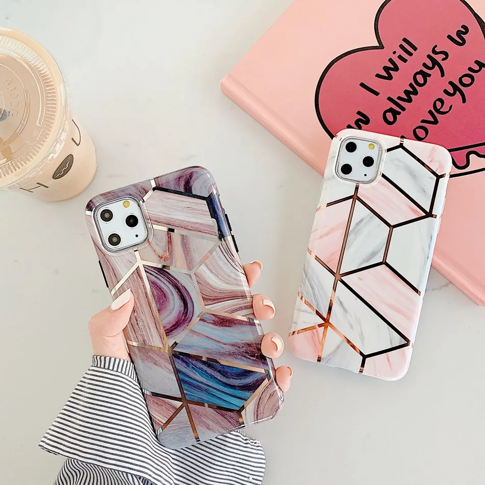 For iPhone 11 Pro Max XS Max XR Case Simple Cool Windy Hexagonal Marble Cover For iPhone 7 8 6s 6 Plus Soft Silicone TPU Case
For iPhone 11 Pro Max XS Max XR Case Simple Cool Windy Hexagonal Marble Cover For iPhone 7 8 6s 6 Plus Soft Silicone TPU Case