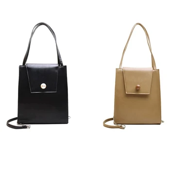 AUAU-Women's Vintage Chain Shoulder Bag Large Capacity Rectangular PU Leather Handbag
AUAU-Women's Vintage Chain Shoulder Bag Large Capacity Rectangular PU Leather Handbag