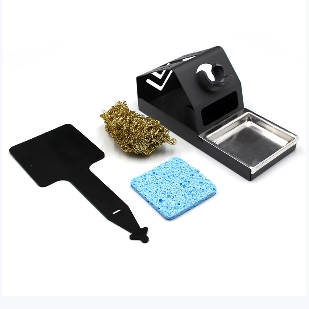 Soldering Iron Holder Antistatic Welding Tool Metal Support Station Frame Bracket with Solder Sponge High Temperature Resistance
Soldering Iron Holder Antistatic Welding Tool Metal Support Station Frame Bracket with Solder Sponge High Temperature Resistance
