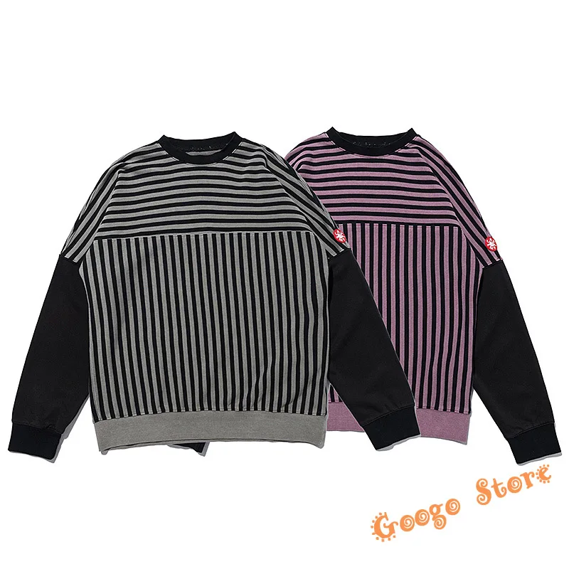 High Quality Classic Splice Stripe CAVEMPT Sweatshirt O-Neck Pullover Men Women 1:1 Casual Couple Streetwear Cav Empt C.E Hoodie
High Quality Classic Splice Stripe CAVEMPT Sweatshirt O-Neck Pullover Men Women 1:1 Casual Couple Streetwear Cav Empt C.E Hoodie