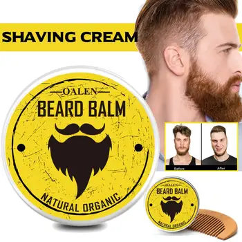 Natural Soft Shaving Cream Comb Set Soap Facial Cleaning Tools For Men Lather Barber Salon Beard moustache Shaping Template Tool 
Natural Soft Shaving Cream Comb Set Soap Facial Cleaning Tools For Men Lather Barber Salon Beard moustache Shaping Template Tool