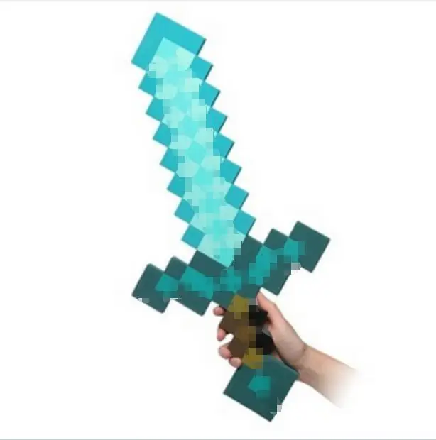 60cm High Quality Safe EVA Swords Perfect Minecraft Swords Diamond Short Knife Action Party Toy Christmas Gifts Kids Minecraft
60cm High Quality Safe EVA Swords Perfect Minecraft Swords Diamond Short Knife Action Party Toy Christmas Gifts Kids Minecraft