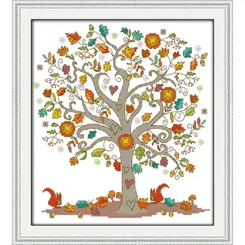 Joy Sunday The Giving Tree Counted Cross Stitch11&14CT DIY Cross Stitch Set Embroidery Needlework for Home Decor Handmade Gift
Joy Sunday The Giving Tree Counted Cross Stitch11&14CT DIY Cross Stitch Set Embroidery Needlework for Home Decor Handmade Gift