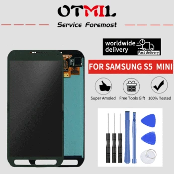 4.5"Super AMOLED For SAMSUNG Galaxy S5 Mini LCD Touch Screen Digitizer Assembly G800H G800F G800 LC For SAMSUNG S5 mini Display
4.5"Super AMOLED For SAMSUNG Galaxy S5 Mini LCD Touch Screen Digitizer Assembly G800H G800F G800 LC For SAMSUNG S5 mini Display
