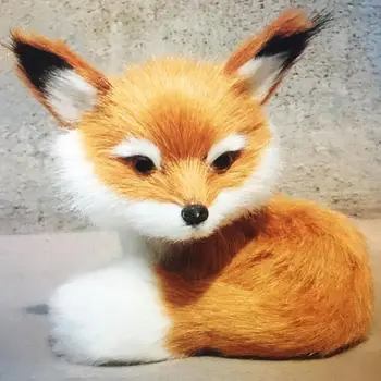 1pc Simulation Animal Toy Plush Cute Little Fox Model Toy Simulated Fox Plush Doll For Decoration Children Birthday Gifts 
1pc Simulation Animal Toy Plush Cute Little Fox Model Toy Simulated Fox Plush Doll For Decoration Children Birthday Gifts