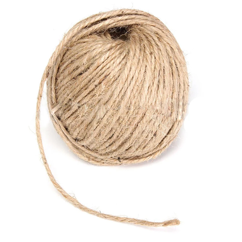 3MM Thick Brown Rustic Jute Twine Hessian String Cord Rope For Hand Craft 250M
3MM Thick Brown Rustic Jute Twine Hessian String Cord Rope For Hand Craft 250M