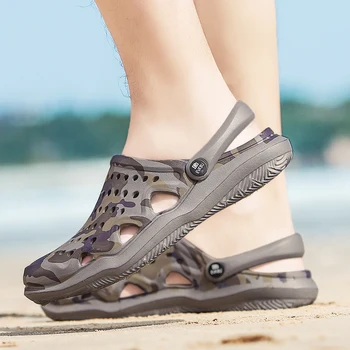 WEH 2020 New Arrival Men's Clogs Summer Shoes Men Slippers Breathable Non-slip Mules Male Garden Shoes Casual Beach Sandals
WEH 2020 New Arrival Men's Clogs Summer Shoes Men Slippers Breathable Non-slip Mules Male Garden Shoes Casual Beach Sandals