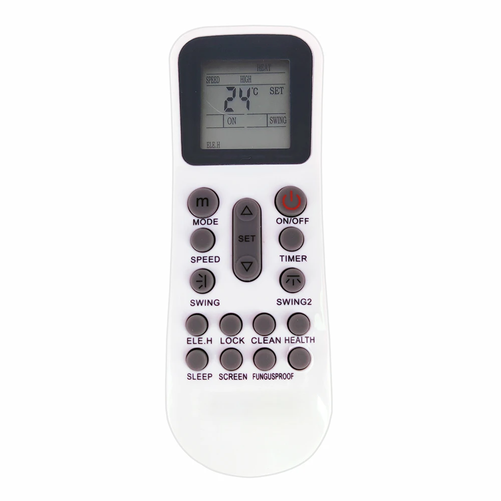 New YKR-K/204E Replacement AC A/C Remote Controller For AUX Air Conditioner Remote Control YKR-K/002E YKR-K/001E YK-K/002E
New YKR-K/204E Replacement AC A/C Remote Controller For AUX Air Conditioner Remote Control YKR-K/002E YKR-K/001E YK-K/002E