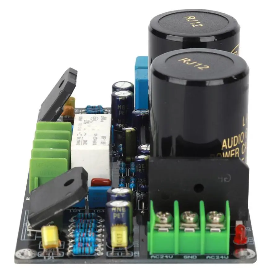 AC 0-24V LM3886 2.0 Power Amplifier Board With UPC 1237 Speaker Protection Circuit
AC 0-24V LM3886 2.0 Power Amplifier Board With UPC 1237 Speaker Protection Circuit