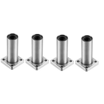4Pcs Square Flange Linear Bearings Long Type LMK10LUU Shaft Bushings for CNC 3D Printer Parts
4Pcs Square Flange Linear Bearings Long Type LMK10LUU Shaft Bushings for CNC 3D Printer Parts
