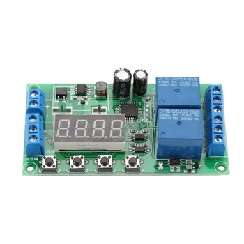 Dual/Two-Way Delay Relay Module Pulse Trigger Power-Off Cycle Timing Circuit Switch Circuit
Dual/Two-Way Delay Relay Module Pulse Trigger Power-Off Cycle Timing Circuit Switch Circuit