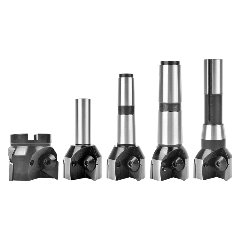 Indexable end mills One-piece shank 30-100mm MT3 Right angle milling cutter for TPKR TPKN 1603 / TPKN2204 or 3100511 / 3130511
Indexable end mills One-piece shank 30-100mm MT3 Right angle milling cutter for TPKR TPKN 1603 / TPKN2204 or 3100511 / 3130511