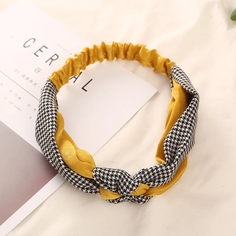 A8-07 Korean-style New Style Double Color Joint Knot Large Rims Cross Hair Band Contrast Color Hair Bands Hair Accessories Manuf
A8-07 Korean-style New Style Double Color Joint Knot Large Rims Cross Hair Band Contrast Color Hair Bands Hair Accessories Manuf