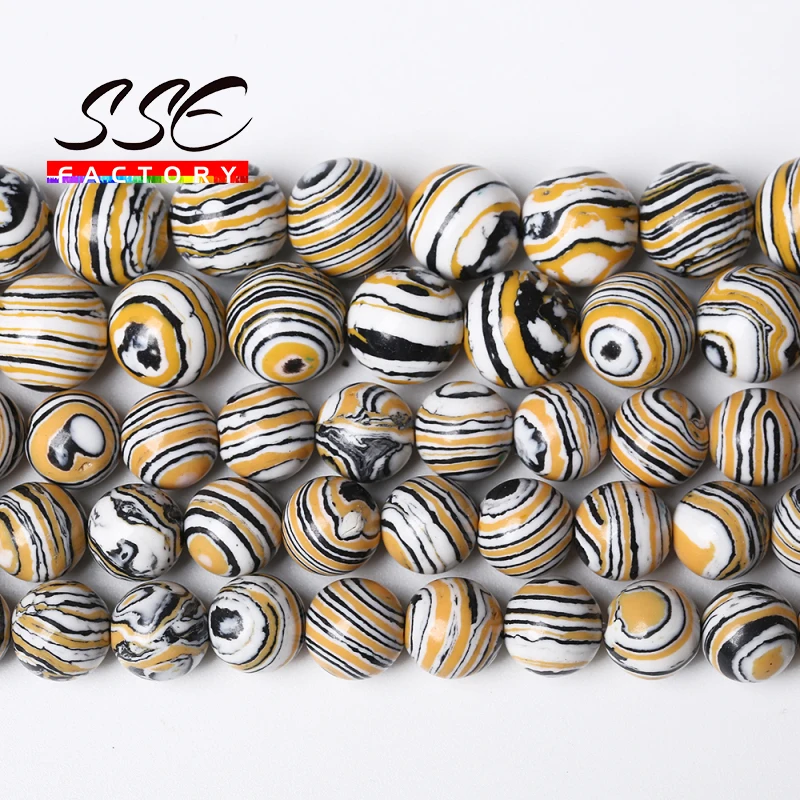 Wholesale White Yellow Malachite Beads Natural Stone Turquoises Round Loose beads 4 6 8 10 12mm For Jewelry Making DIY Bracelet
Wholesale White Yellow Malachite Beads Natural Stone Turquoises Round Loose beads 4 6 8 10 12mm For Jewelry Making DIY Bracelet