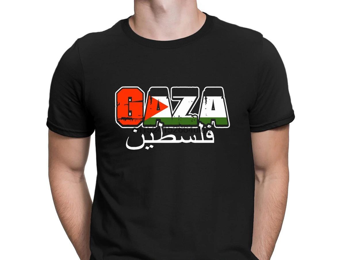 Gaza Palestine T Shirt Novelty Fitness Crew Neck Customize Authentic Gents Tee Shirt Summer Shirt
Gaza Palestine T Shirt Novelty Fitness Crew Neck Customize Authentic Gents Tee Shirt Summer Shirt