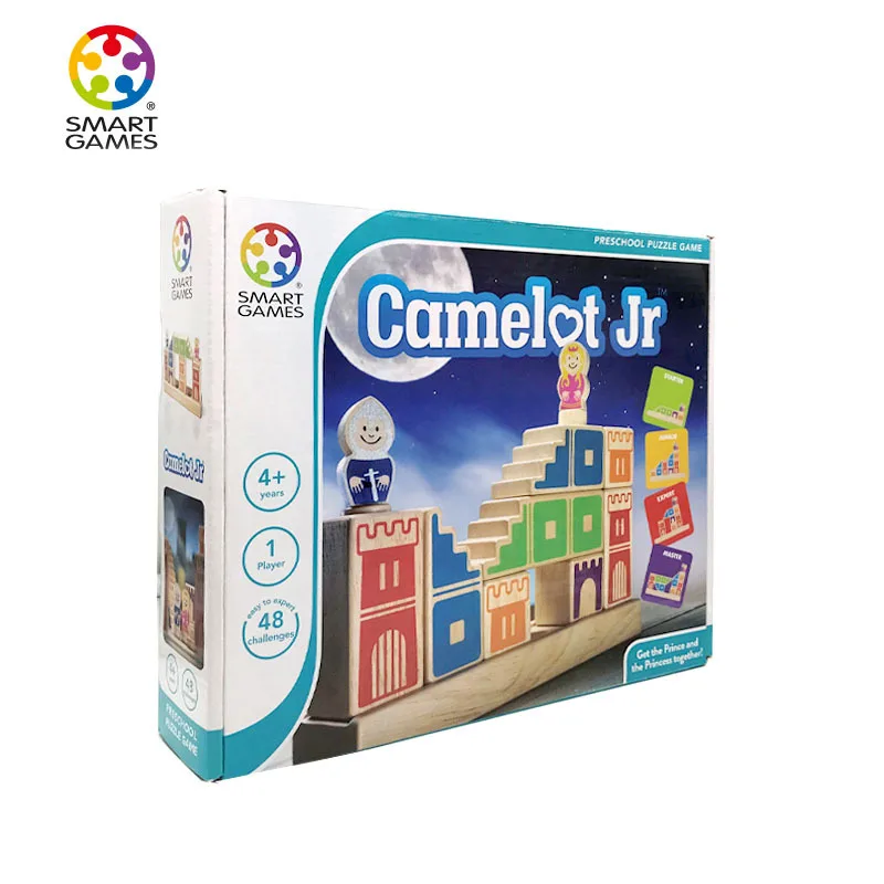 Belgium Smart Games Children Board Game Camelot JR Prince Save Princess Educational Toy Game 4 + 
Belgium Smart Games Children Board Game Camelot JR Prince Save Princess Educational Toy Game 4 +