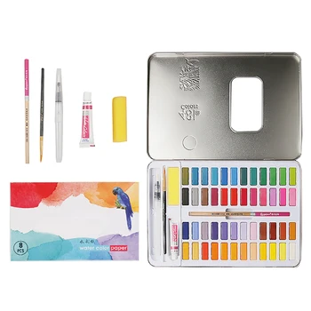 72pcs/set Solid Watercolor Paint Set 48 colors Children Beginners Hand-painted Water Color Painting Solid Art Supplies
72pcs/set Solid Watercolor Paint Set 48 colors Children Beginners Hand-painted Water Color Painting Solid Art Supplies