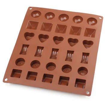 Reusable Silicone Baking Mould High Quality Non Stick Cookie Chocolate Mould Creative Restaurant Baking Dessert Tools DIY MM60HB
Reusable Silicone Baking Mould High Quality Non Stick Cookie Chocolate Mould Creative Restaurant Baking Dessert Tools DIY MM60HB