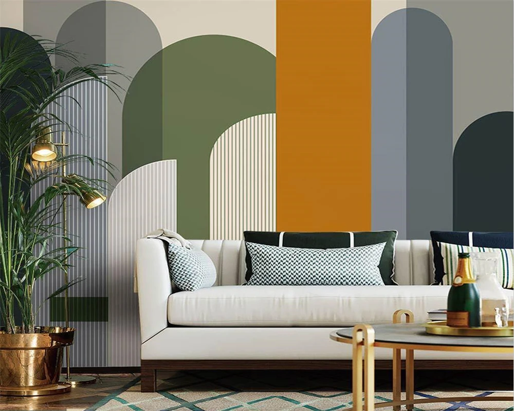 beibehang Custom modern nordic hand-painted retro papel de parede geometric graphics indoor background wallpaper
beibehang Custom modern nordic hand-painted retro papel de parede geometric graphics indoor background wallpaper