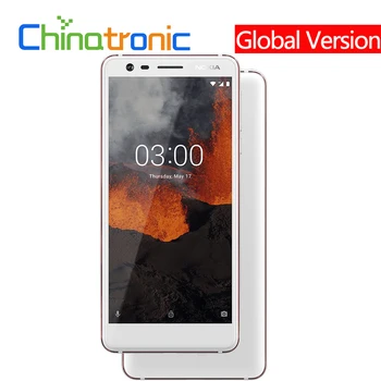 

Global ROM Nokia 3.1 Android ONE 3GB 32GB 4G FDD LTE Mobile Phone 5.2"18:9 HD+ MT6750 Octa-core 8MP+13MP OTA 2990mAh