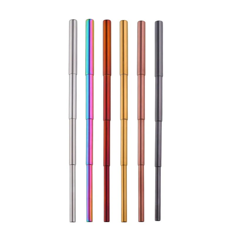 Stainless Steel Telescopic Straw Portable Four-section Straw Environmentally Friendly Long Bar Restaurant Coffee Stir Bar Straw
Stainless Steel Telescopic Straw Portable Four-section Straw Environmentally Friendly Long Bar Restaurant Coffee Stir Bar Straw