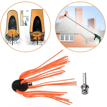 Aluminum Chimney Power Sweeping Brush Cleaning Rotary Sweep DIY Set Flexible Chimney Brush Head Reinforced Nylon Chrome Chuck
Aluminum Chimney Power Sweeping Brush Cleaning Rotary Sweep DIY Set Flexible Chimney Brush Head Reinforced Nylon Chrome Chuck