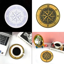 Compass Silicone Mold DIY Creative Compass Crystal Epoxy Resin Mold Round Flower Cup Pad Tray Epoxy Silicone Mould For Resin
Compass Silicone Mold DIY Creative Compass Crystal Epoxy Resin Mold Round Flower Cup Pad Tray Epoxy Silicone Mould For Resin