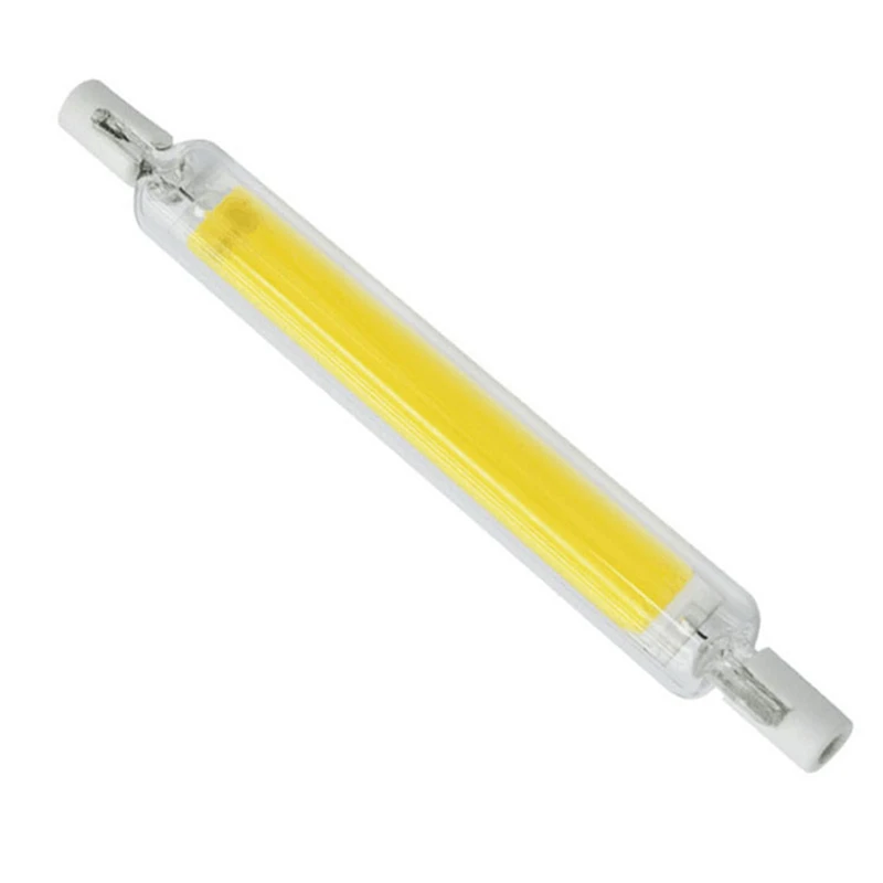 

R7S Led Bulb COB Glass Tube 78mm 118mm led Lamp 6W 10W 15W Replace Halogen 40W 50W 80W Floodlight Diode Spot Light AC 220V-240V