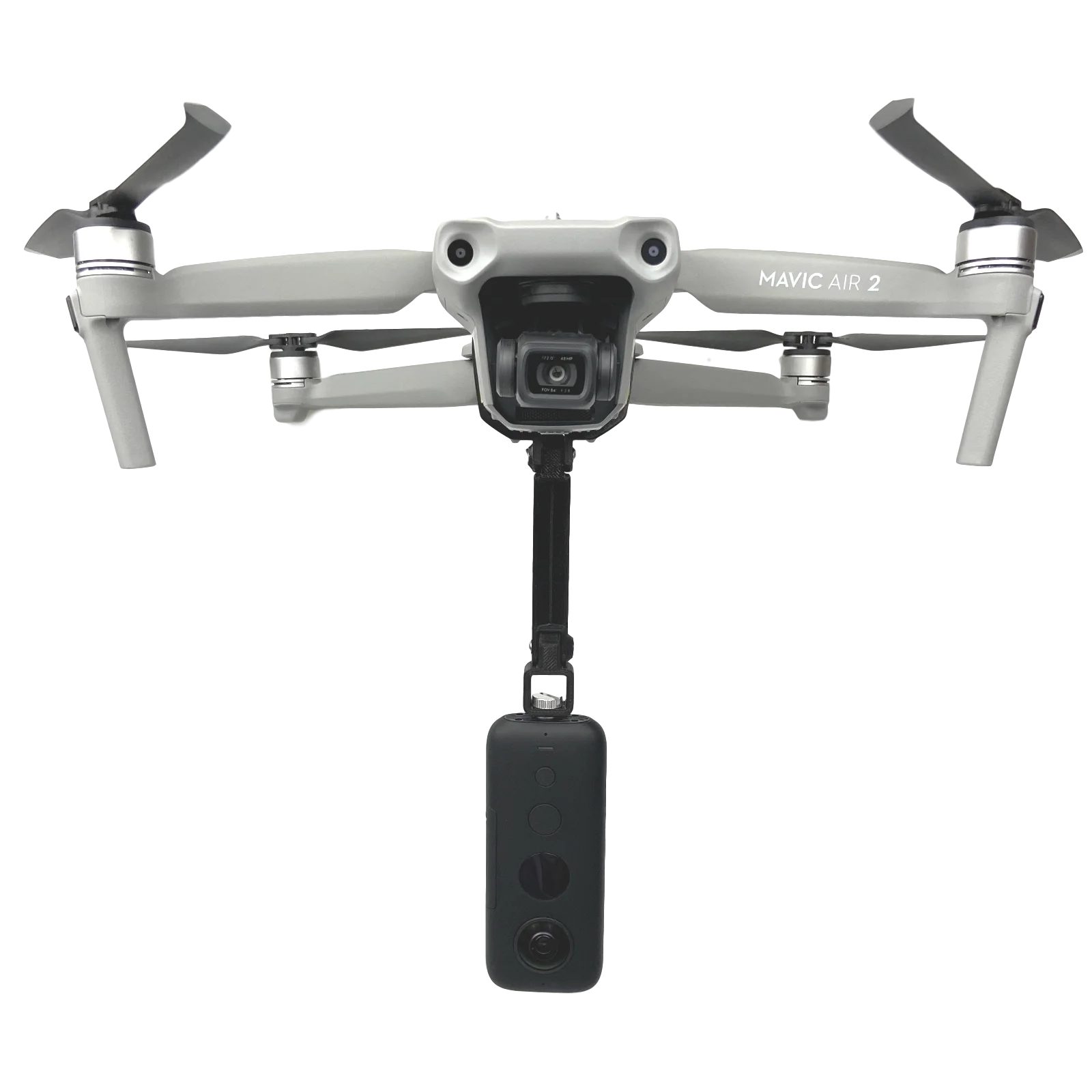 360 Degree VR Gopro Insta360 action Camera Top Low Mount Holder