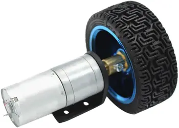 Silver 25GA370 DC Gear-Box Reducer Electric Motor with Wheel 12RPM-1360RPM - 12V 620RPM
Silver 25GA370 DC Gear-Box Reducer Electric Motor with Wheel 12RPM-1360RPM - 12V 620RPM