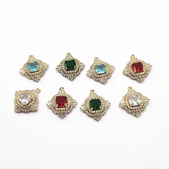 New arrival! 25x22mm 20pcs Cubic Zirconia/Crystal Square shape charm for Jewelry Earrings DIY parts,hand Made Earring Making
New arrival! 25x22mm 20pcs Cubic Zirconia/Crystal Square shape charm for Jewelry Earrings DIY parts,hand Made Earring Making