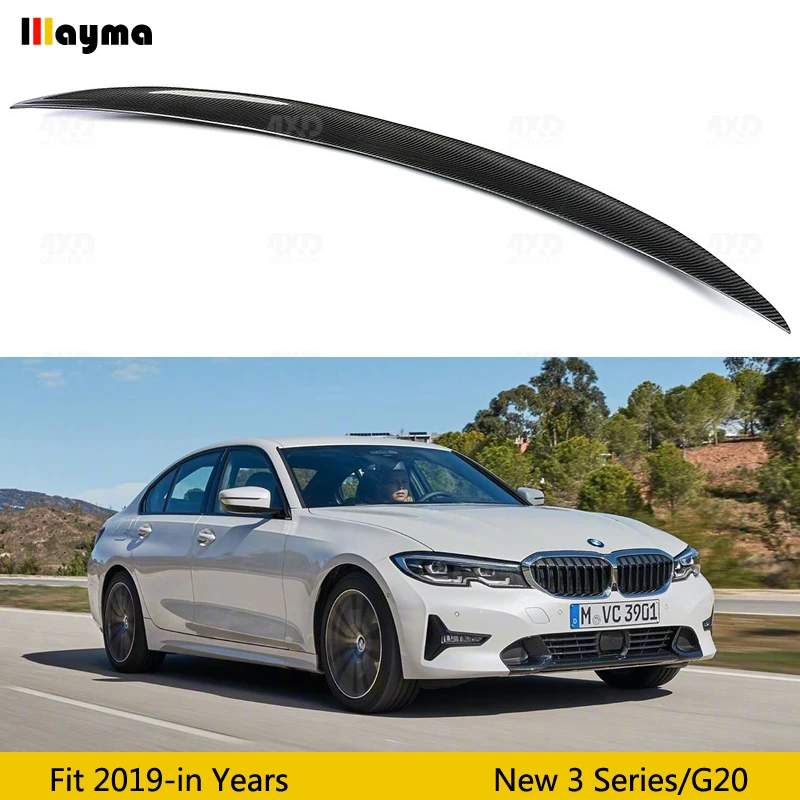 P style Carbon fiber rear trunk spoiler wing For BMW new 3 series 320d 330i M340i 2019 - 2021 G20
P style Carbon fiber rear trunk spoiler wing For BMW new 3 series 320d 330i M340i 2019 - 2021 G20