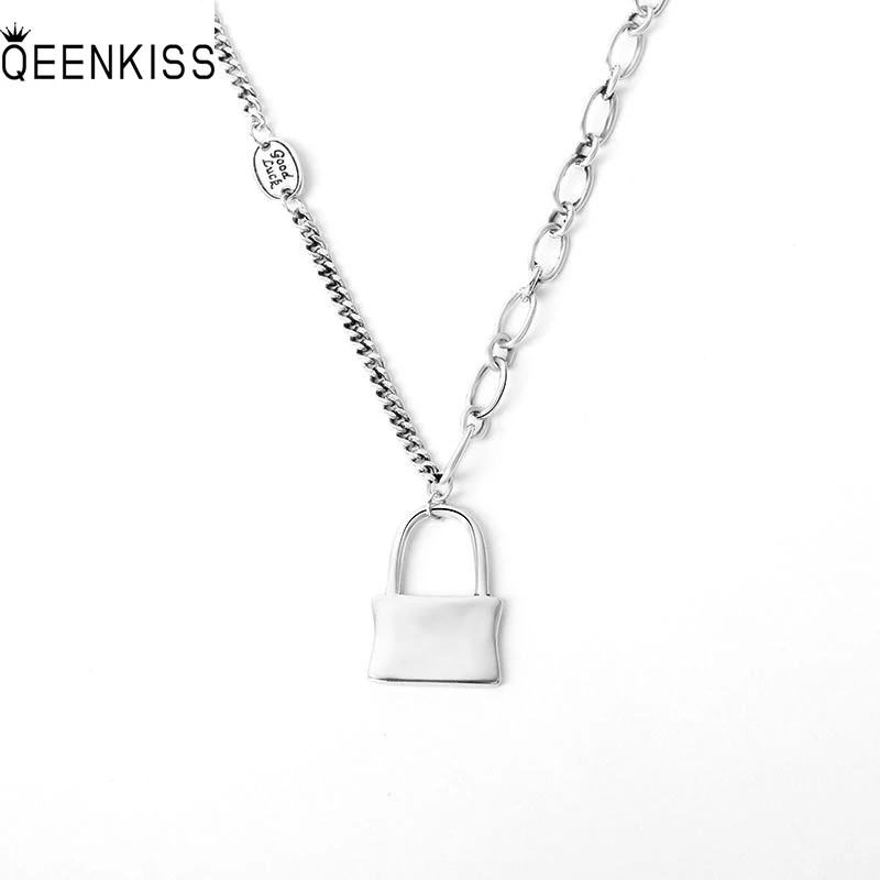 QUEENKISS NC6124 2022 ювелирные изделия, оптовая продажа, модное ожерелье с подвеской из стерлингового серебра 925 пробы в подарок женщине девушке на д...
QUEENKISS NC6124 2022 ювелирные изделия, оптовая продажа, модное ожерелье с подвеской из стерлингового серебра 925 пробы в подарок женщине девушке на д...