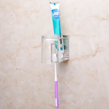 Rustproof Toothbrush Holder Wall-mounted Toothbrush Stand Toothpaste Rinse Cup Holder Bathroom Organizer Storage Rack for Home
Rustproof Toothbrush Holder Wall-mounted Toothbrush Stand Toothpaste Rinse Cup Holder Bathroom Organizer Storage Rack for Home