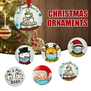 Quarantine Christmas Decoration Gift Personalized Hanging Pendants Pandemic -Social Party Distancing Santa Claus Ornament
Quarantine Christmas Decoration Gift Personalized Hanging Pendants Pandemic -Social Party Distancing Santa Claus Ornament