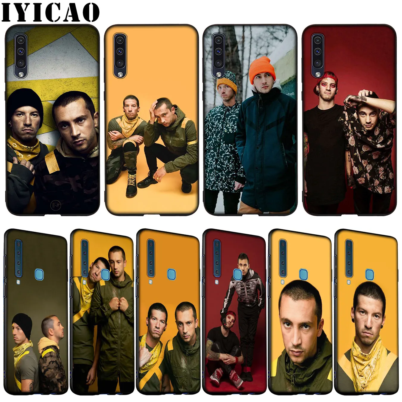 IYICAO twenty one pilots Soft Silicone Case for Samsung Galaxy A70 A60 A50 A40 A30 A20 A10 M10 M20 M30 M40 Cover
IYICAO twenty one pilots Soft Silicone Case for Samsung Galaxy A70 A60 A50 A40 A30 A20 A10 M10 M20 M30 M40 Cover