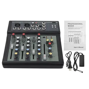 Professional KY-4S DJ Mixer 4 Channels BT Sound Mixing Console For Karaoke KTV With USB MP3 Jack Live Audio Mixer
Professional KY-4S DJ Mixer 4 Channels BT Sound Mixing Console For Karaoke KTV With USB MP3 Jack Live Audio Mixer