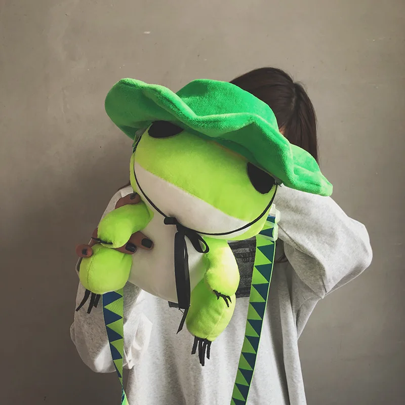 Bag Women's 2019 New Style Japanese Korean Cartoon Meng GIRL'S Small Shoulder Bag Cute Frog Toy Backpack Crossbody Bag
Bag Women's 2019 New Style Japanese Korean Cartoon Meng GIRL'S Small Shoulder Bag Cute Frog Toy Backpack Crossbody Bag