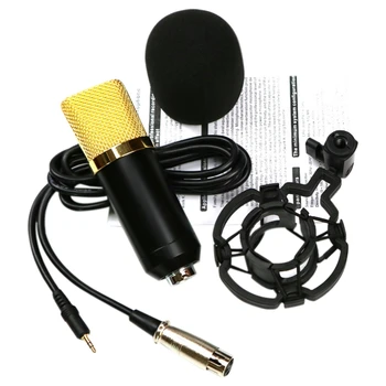 BM700 Microphone Condenser Phone Computer Microphone for Live Broadcast Recording Singing
BM700 Microphone Condenser Phone Computer Microphone for Live Broadcast Recording Singing