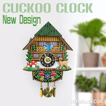 3D Cartoon Cuckoo Wall Hanging Swing Quartz Clock Home Kids Room Decoration Analog Auto Swinging Clock Pendulum Home Decoration
3D Cartoon Cuckoo Wall Hanging Swing Quartz Clock Home Kids Room Decoration Analog Auto Swinging Clock Pendulum Home Decoration