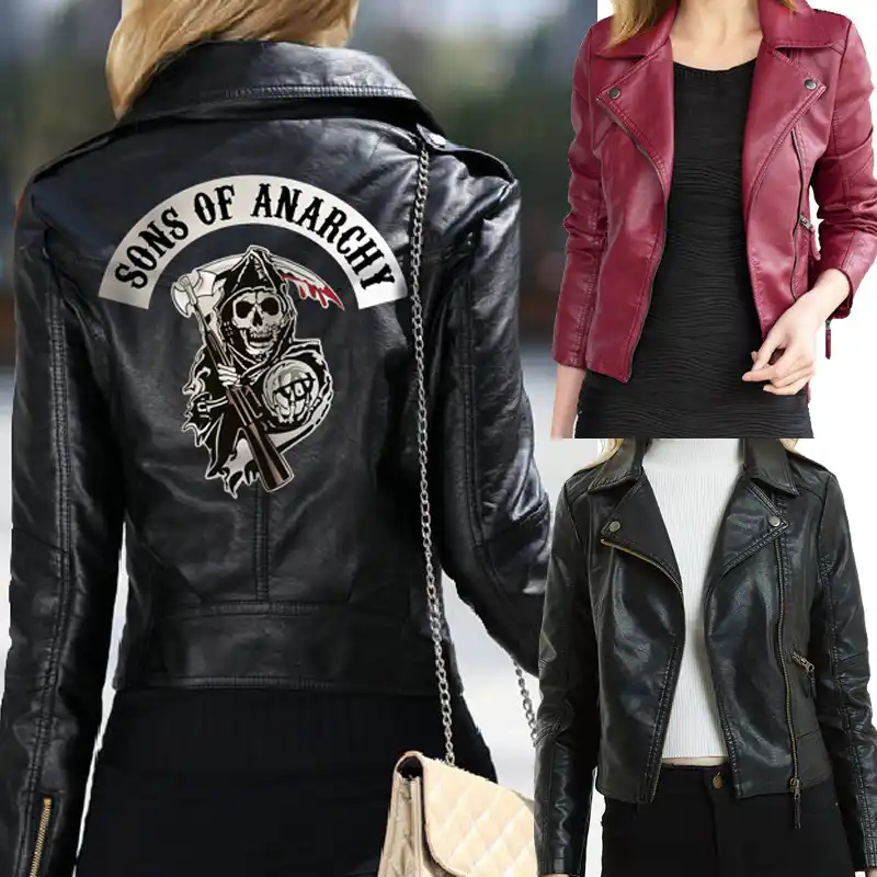 jaqueta de couro sons of anarchy