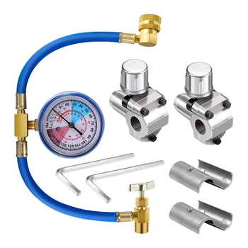 BPV31 Hose Refrigerant Valve,Piercing Tap Valve Kits U- Charging Hose Refrigerant Tap with R134A R12/R22 AC 1/2 Replace
BPV31 Hose Refrigerant Valve,Piercing Tap Valve Kits U- Charging Hose Refrigerant Tap with R134A R12/R22 AC 1/2 Replace